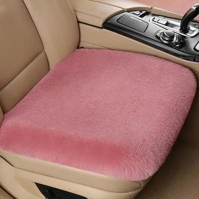 StarFire Car Seat Cushion, Winter Plush Rabbit Hair, Thickened Wool, Single Square Piece, Warm Seat Cushion
