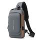 Anti Theft Sling Bag USB Charging Sport Sling Anti-theft Shoulder Backpack Waterproof Crossbody Bags, Back to School Gift