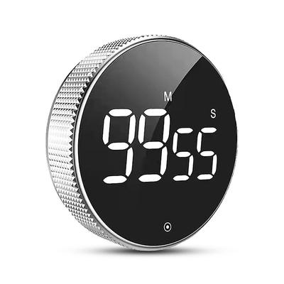 Kitchen Timers Digital Classroom Timer for Kids Large Magnetic LED Countdown Timer with Constant Light Function for classrooms Quiet for Children and Teachers
