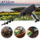Auger Drill Bit Garden Spiral Hole Drill,Easy Planter Bulb Bedding Plant Augers -Earth Auger Bit Post Or Umbrella Hole Digger For 3/8 Hex Drive Drill