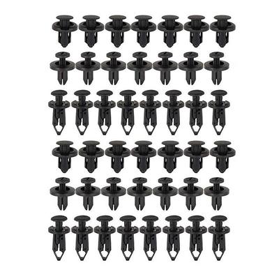 190Pcs Universal Plastic Fender Trim Panel Clips Set Bumper Fasteners Push Pin Rivets Auto Body Retainer Kit Car Replacement