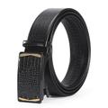 Men's Faux Leather Belt Tactical Belt Black 1# Black 2# Iron Plain Daily Wear Going out Weekend