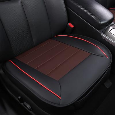 Non-slip PU Leather Car Seat Covers Breathable Car Front Seat Cushion Universal Car Interior Accessories 1PCs
