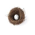 4 Sizes Artificial Rattan Bird Nest with Eggs Holder DIY Handmade Birdcage Easter Window Decor Birdhouse Eggs Storage Basket