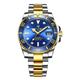 2023 LIGE New Watch Men Automatic Mechanical Clock Fashion Sport Diving Watch 100ATM Waterproof Luminous Watches Mens