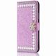 Phone Case For iPhone 15 Pro Max Plus iPhone 14 Pro Max Plus 13 12 11 Mini X XR XS 8 7 Wallet Case with Stand Flip Magnetic Flip Solid Colored Hard Rhinestone PU Leather