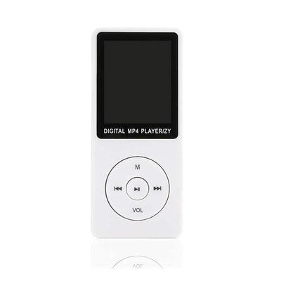 LCD Screen Digital MP3/MP4 Music Video Player with Earphone Support 32GB Memory TF Card FM Radio Video Recording E-book Function