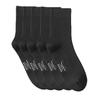 Men's 5 Pairs Socks Stockings Crew Socks Multi Color 5 Pairs Black Color Cotton Solid Colored Athleisure Daily Warm Fall Winter