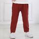 Boys Linen Pants Trousers Solid Color Soft Linen Pants Outdoor Cool Daily Black Yellow Wine Mid Waist