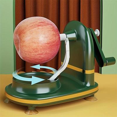 Fruit Automatic Rotating Peeler, Stainless Steel Blades Apple Cutter With Apple Slicer, Kitchen Gadget