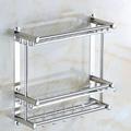 Shower Caddy Floating Shelves With Towel Bar 1-3 Layers Premium SUS 304 Contemporary Stainless Steel 1pc Wall Mounted