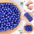 100pcs Jewellery Making 8mm Imitation Beads Acrylic Round Bead Spacer Loose Beads DIY Jewellery Making Necklace Bracelet Earrings Accessories for DIY Bracelets Jewellery