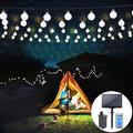 Outdoor Globe String Lights Solar/Plug in Remote Control 10M 20M 30M 40M 50M Party Holiday String Lights Creative String Lights Holiday 1set