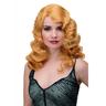 Lady Wig Cosplay Classic Femme Fatale Diva Wavy Long Parting Golden Blond 20 Carnival Wigs