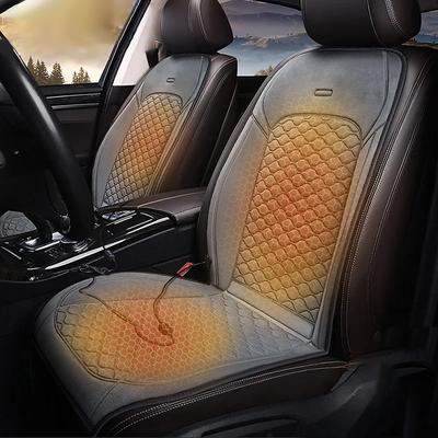 12V Electric Heated Car Seat Cushions For Winter Heating Pads Keep Warm Covers