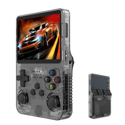 Data Frog R36S Retro Handheld Video Game Console Linux System 3.5 Inch IPS Screen Portable Pocket Video Player 64GB Games, Christmas Birthday Party Gifts for Friends and Children