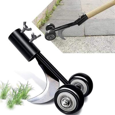 Weed Puller Tool with Wheels, Stand Up Weeding Tools for Garden Patio Backyard Lawn Sidewalk Driveways Weeds
