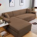 Dustproof All-powerful Slipcovers Stretch L Shape Sofa Cover Super Soft Fabric Couch Cover Sofa With One Free Boster Case Upgraded Modern Sofa Slipcover for Living Room Furniture Protector for Pets