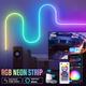 3M/5M RGBIC Strip Lights Neon Light with WIFI Neon Rope Light DIY Light Bar APP Control Music Sync TV Backlight Game Living Room Bedroom Decoration