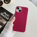 Phone Case For iPhone 15 Pro Max Plus iPhone 14 13 12 11 Pro Max Mini SE X XR XS Max 8 7 Plus Back Cover Liquid Silicone Case Shockproof Solid Color Silicone