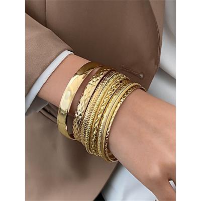 Women's Bangle Fashion Outdoor Geometry Bracelets Bangles