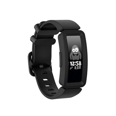 Watch Band for Fitbit Ace 2 Silicone Replacement Strap with Case Soft Breathable Sport Band Wristband