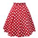 Elegant Polka Dots Classical Retro Vintage 1950s Skirt A Line Skirt Mini Skirt Swing Skirt Women's Carnival Dailywear Vacation Skirt