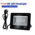 395nm Led UV Floodlight 220V Ultraviolet Stage Lamp 72leds 144leds 180leds LED Stage Blacklight Waterproof Disco Party Stage Backlight