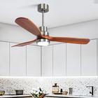 Ceiling Fan with Light App Remote Control 105/130cm Dimmable 6 Wind Speeds Modern Ceiling Fan for Bedroom, Living Room, Small Room 110-240V