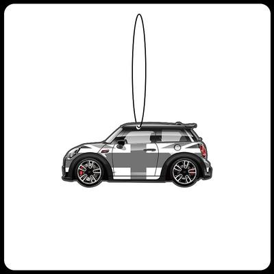 2PCS For Mini Cooper Universal Car Aromatherapy Pendant Fragrant Tablet Decals Special Air Freshener Car Interior Accessories