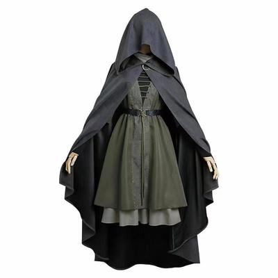 Inspired by Elden Ring Melina Video Game Cosplay Costumes Cosplay Suits Fashion Long Sleeve Top Cloak Scarf Costumes / Waist Belt