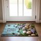 Easter Eggs Doormat Non-Slip Oil Proof Rug Indoor Outdoor Mat Bedroom Decor Bathroom Mat Entrance Rug Door Mat