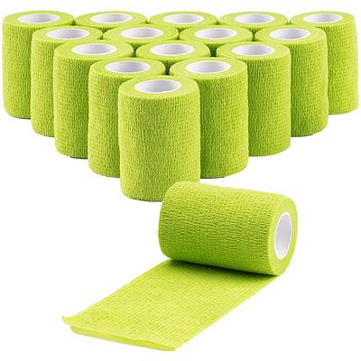 Self Adhesive Bandage Wrap Solid Colors Non-woven Breathable Water-resistant Vet Wrap 5x450cm(2 Inch X 5 Yards)