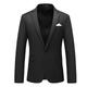 Men's Business Blazer Wedding Sport Coat Classic Solid Fit Suit Coat Plus Size Dress Office Formal Blazer Black White Yellow Pink 2024