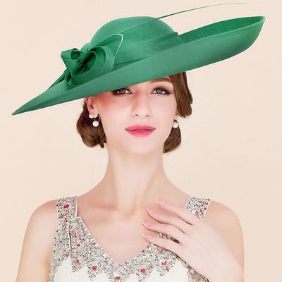 Party Hats Double Layer Cloth Bowler / Cloche Hat Sinamay Hat Kentucky Derby Horse Race Ladies Day Melbourne Cup Luxury Vintage With Bowknot Headpiece Headwear dress to impress 2025