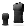 Men's GYM Tank Compression Tank Fitness Tank Men Tops Tank Crew Neck Sleeveless Sports Outdoor Vacation Going out Casual Daily Gym Quick dry Breathable High Elasticity Soft Plain Black Yellow