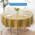 Round Table Cloth Vinyl Tablecloth Wipe Clean Spring Tablecloth Oilcloth Farmhouse Outdoor Picnic Cloth Table Cover For Wedding Dining