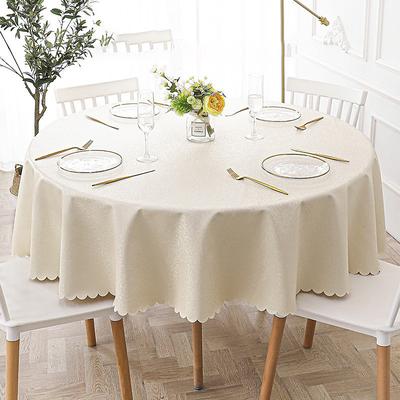 Round Table Cloth Vinyl Tablecloth Wipe Clean Spring Tablecloth Oilcloth Farmhouse Outdoor Picnic Cloth Table Cover For Wedding Dining