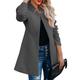 Women's Blazer Open Front Formal Business Office Blazer Suit Spring Jacket Casual Daily Wear with Pockets