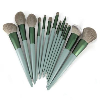 13PCS Soft Fluffy Makeup Brushes Set For Cosmetics Foundation Blush Powder Eyeshadow Kabuki Blending Makeup Brush Beauty Tool