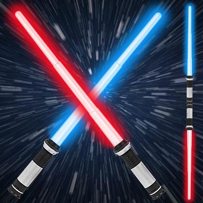 LED Light Up Toys with Sound Retractable 7 Colors LED Light Up Toys Graduation Gift for Boys Kids Party Favors - 2 Packfor Gift for BoyGirls