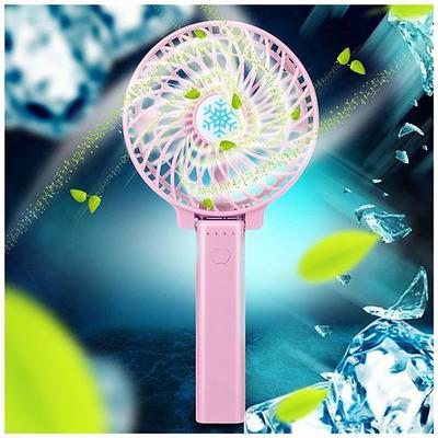 Mini Handheld Fan Folding Desk Fan Ultra-quiet Air Cooler USB Rechargeable Cooling Fans For Student Home Office