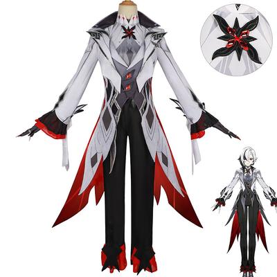 Genshin Impact Fatui Harbingers Arlecchino Anime Cosplay Costume Cosplay Suits Halloween Masquerade Costume For Women's Teen Adults'