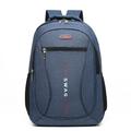 Men's Backpack School Bag Bookbag Commuter Backpack School Daily Solid Color Oxford Cloth Large Capacity Breathable Lightweight Zipper Black Blue Grey