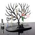 Deer Earrings Necklace Ring Pendant Bracelet Jewelry Display Stand Tray Tree Storage Racks Organizer Holder Make Up Decoration