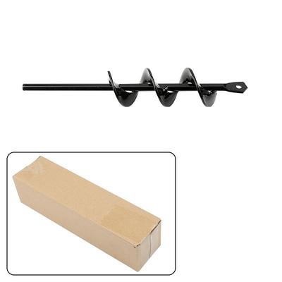 6 Sizes Garden Auger Drill Bit Tool Spiral Hole Digger Ground Drill Earth Drill For Seed Planting Gardening Fence Flower Planter