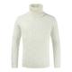Men's Pullover Sweater Jumper Turtleneck Sweater Fall Sweater Jumper Cable Knit Knit Regular Knitted Plain Turtleneck Modern Contemporary Work Daily Wear Clothing Apparel Winter White Yellow S M L