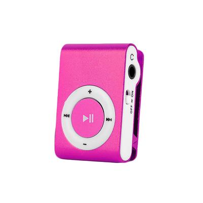 Mini MP3 Player Music Media Mini Clip Support TF Card Stylish Design Fashionable Portable Mini USB MP3 Player