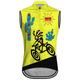 21Grams Men's Cycling Vest Cycling Jersey Sleeveless Bike Vest / Gilet Top with 3 Rear Pockets Mountain Bike MTB Road Bike Cycling Breathable Quick Dry Moisture Wicking Back Pocket Yellow Red Blue