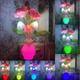 Plug in LED Night Light Auto Dusk to Dawn Sensor Energy Saving Lamp Dream Nightlight Rose Flower Mushroom Night Lights for Bedroom Bathroom Living Room Kitchen Hallway